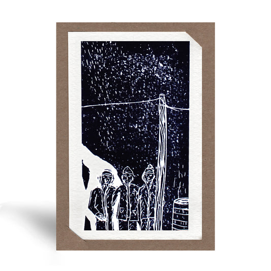 'Kerstguirlande'- Kaart nr.3