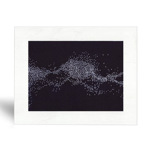 'Spreeuwendans'- Linodruk