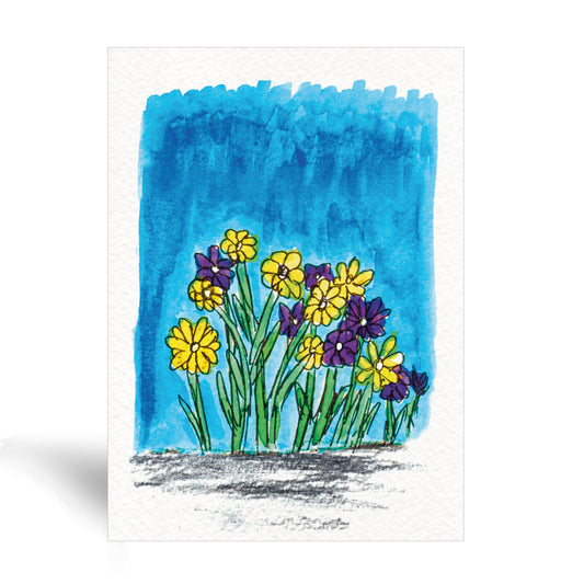 'De bloemen'-Kaart