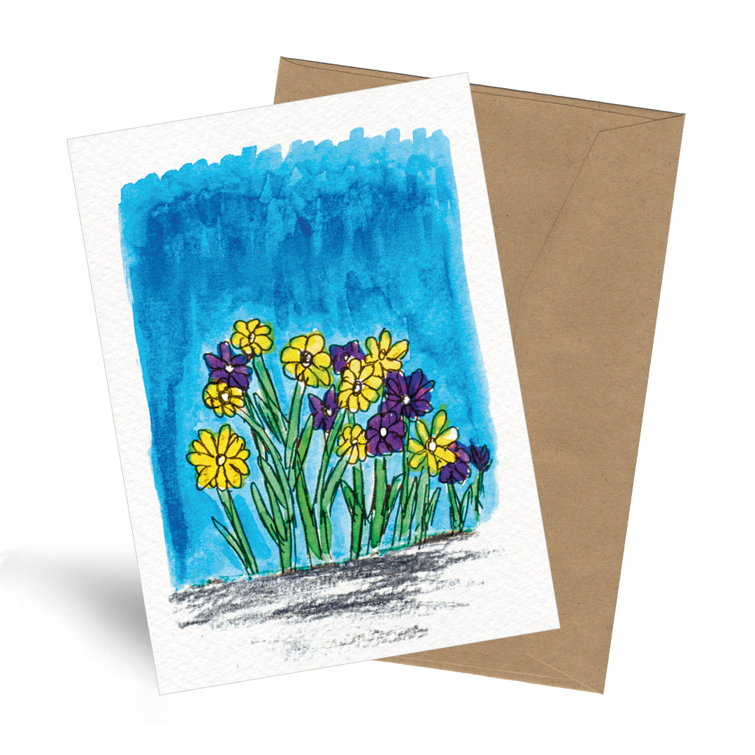 'De bloemen'-Kaart